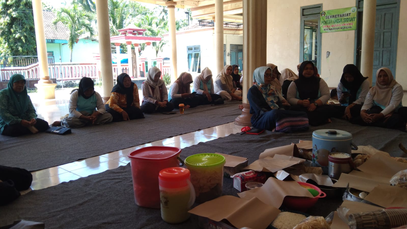 KEGIATAN HALAL BIHALAL PKK DESA BULULAWANG TAHUN 2025