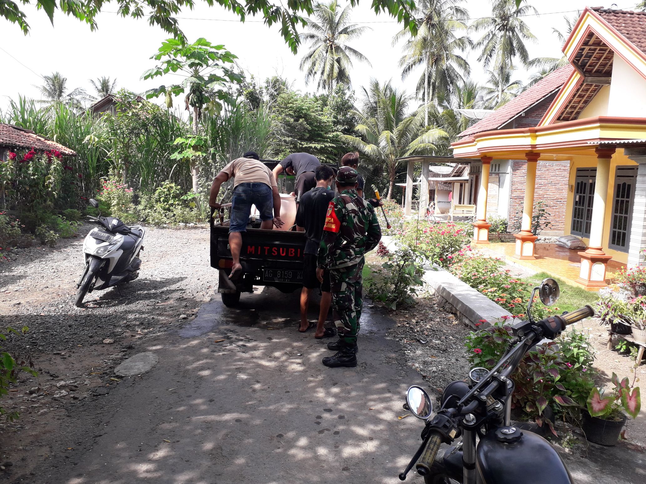 Pencegahan covid 19 di desa bululawang
