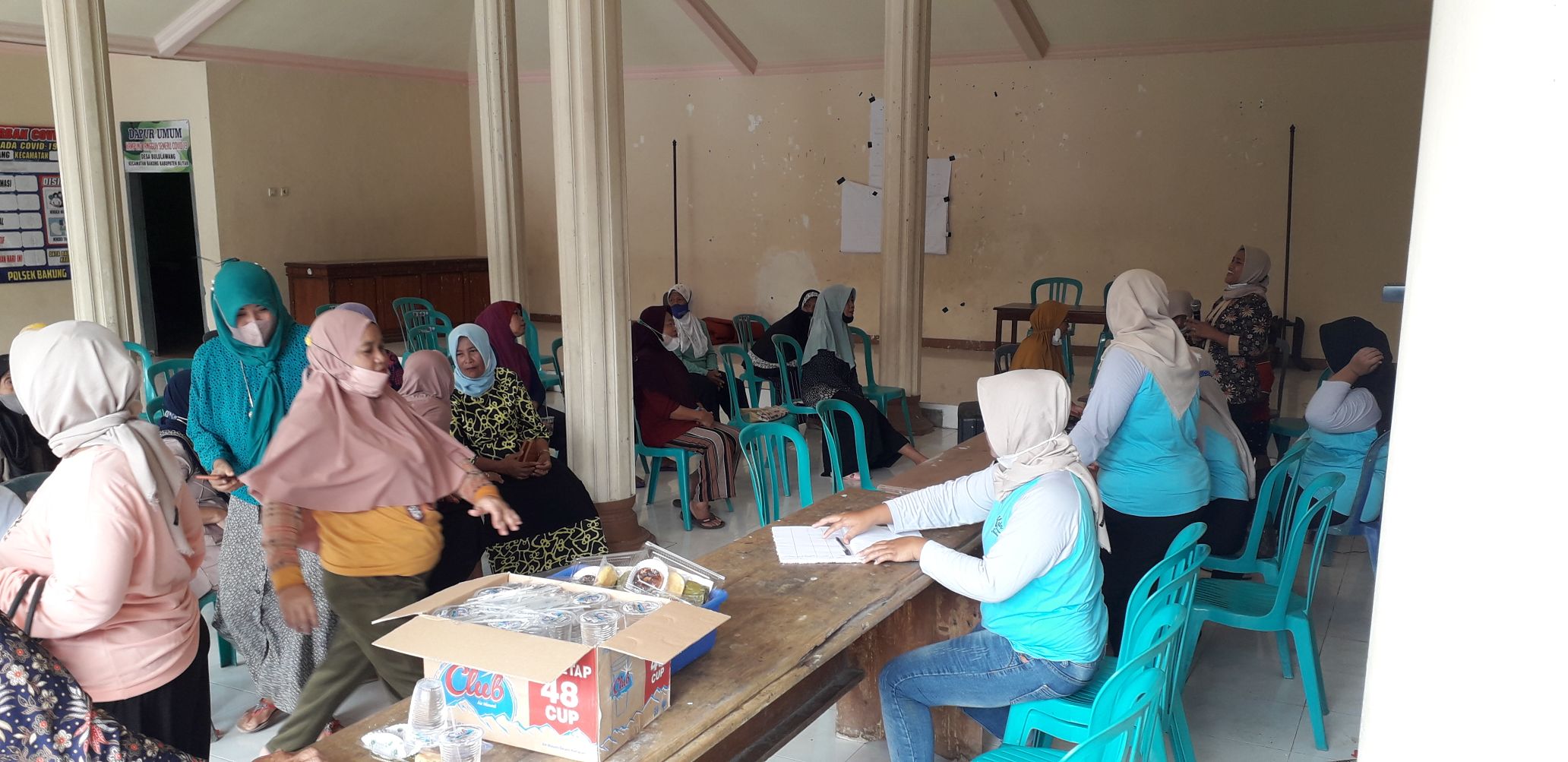 Kegiatan posyandu lansia pos 1 bulan februari 2022 dan posbindu