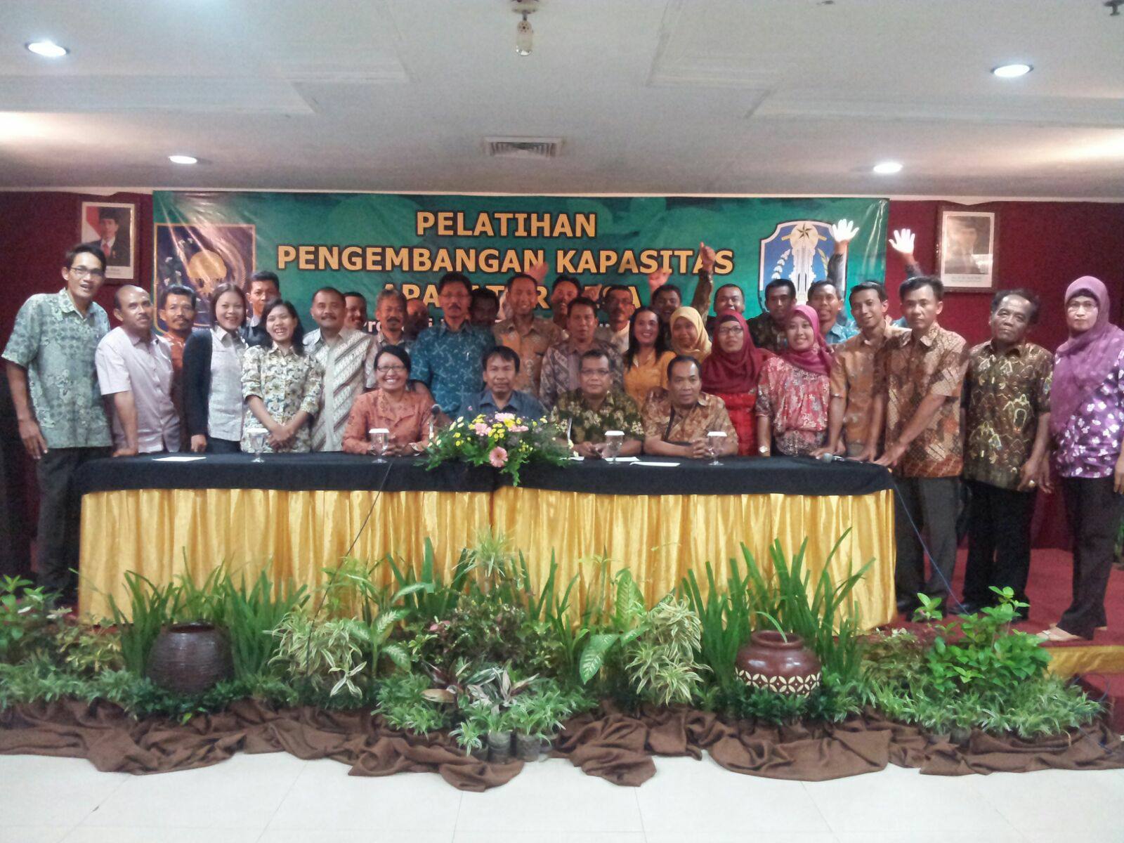 Pelatihan di hotel regent park kota malang