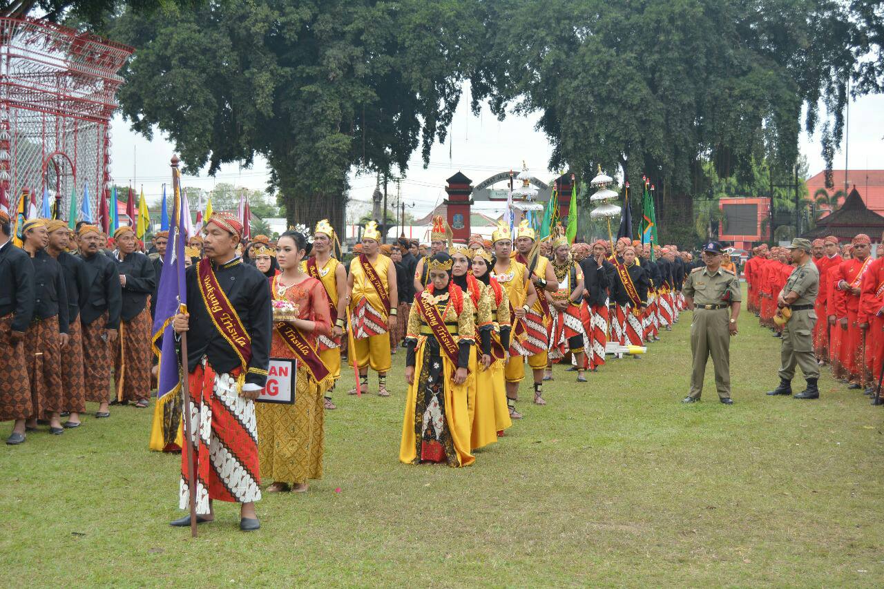 Pisowanan Agung Ke Pendopo Ronggohadinegoro Tahun 2018