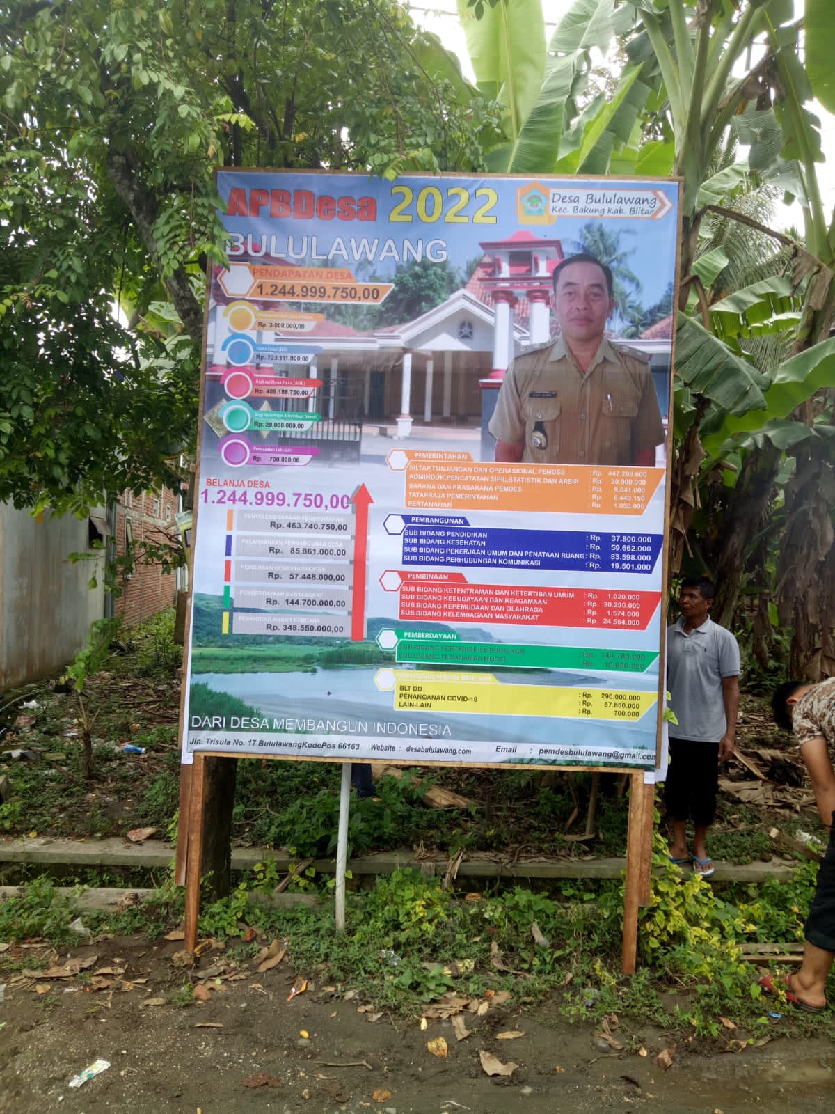 APBDes Tahun Anggaran 2022 Desa Bululawang