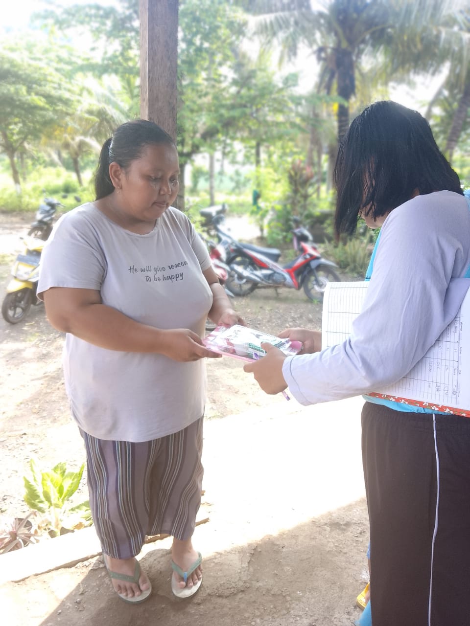 Kegiatan posyandu balita pos 2 bulan maret 2022