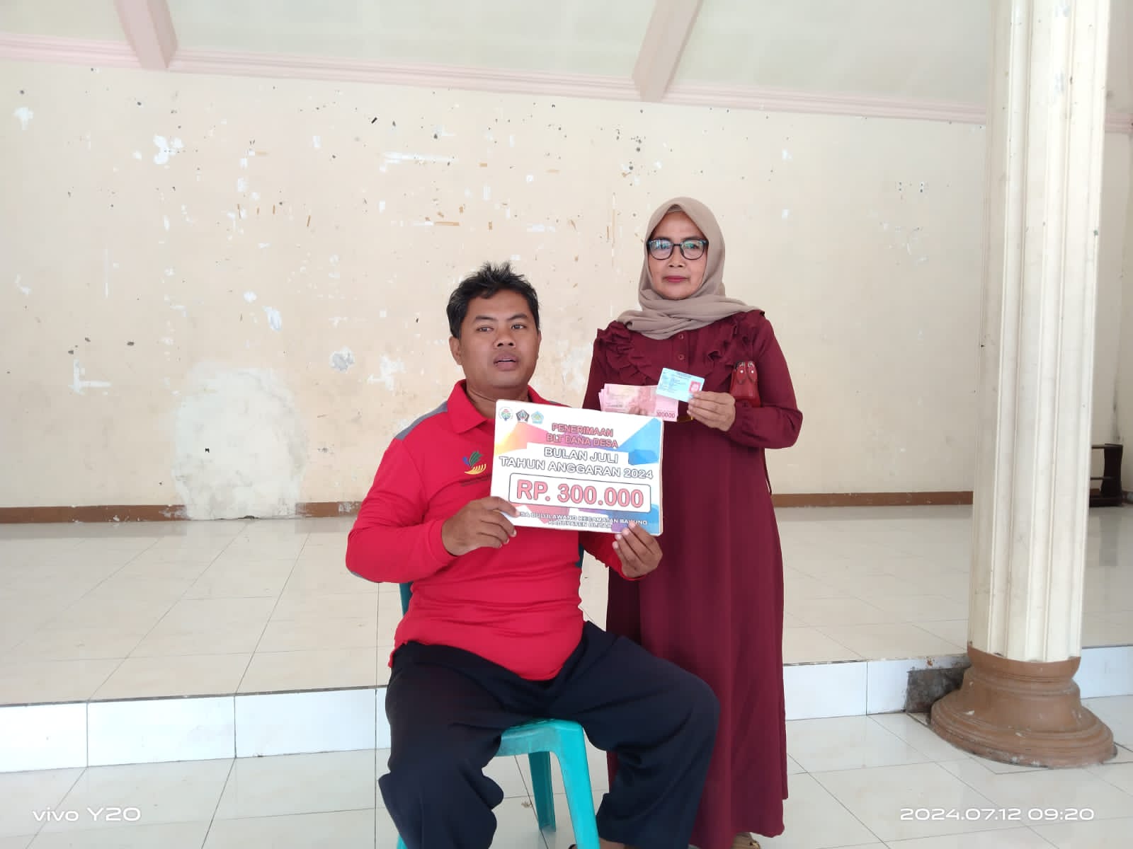 PENYALURAN BLT DD BULAN JULI 2024