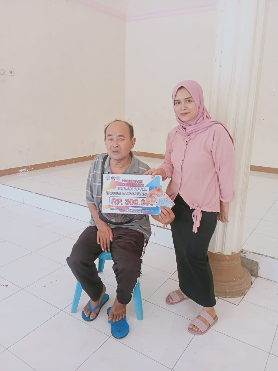 PENYALURAN BLT DD BULAN APRIL 2024