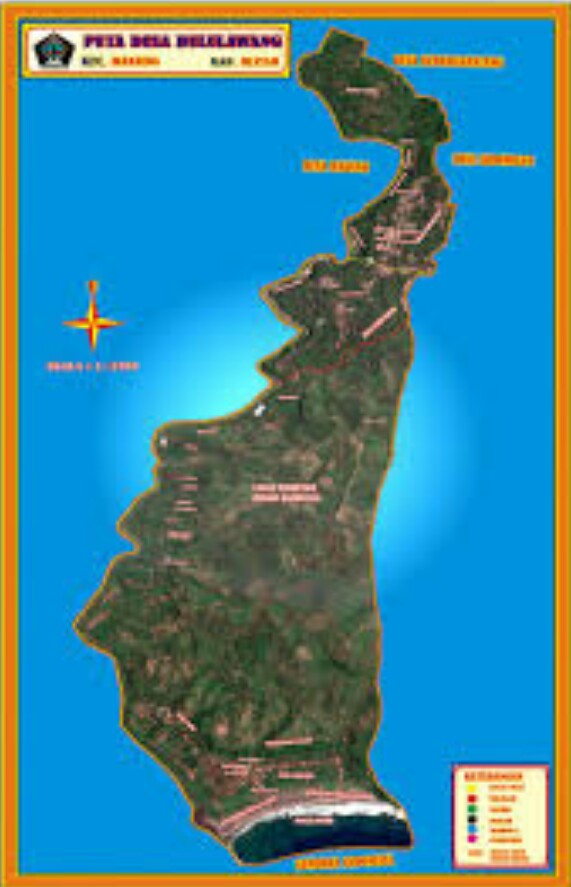 AIR TERJUN JURUG POLENG DESA BULULAWANG KECAMATAN BAKUNG KABUPATEN BLITAR