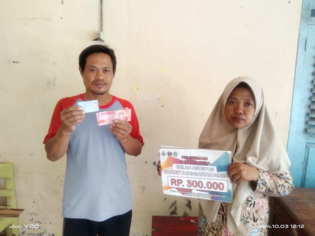 PENYALURAN BLT DD BULAN AGUSTUS - SEPTEMBER 2024