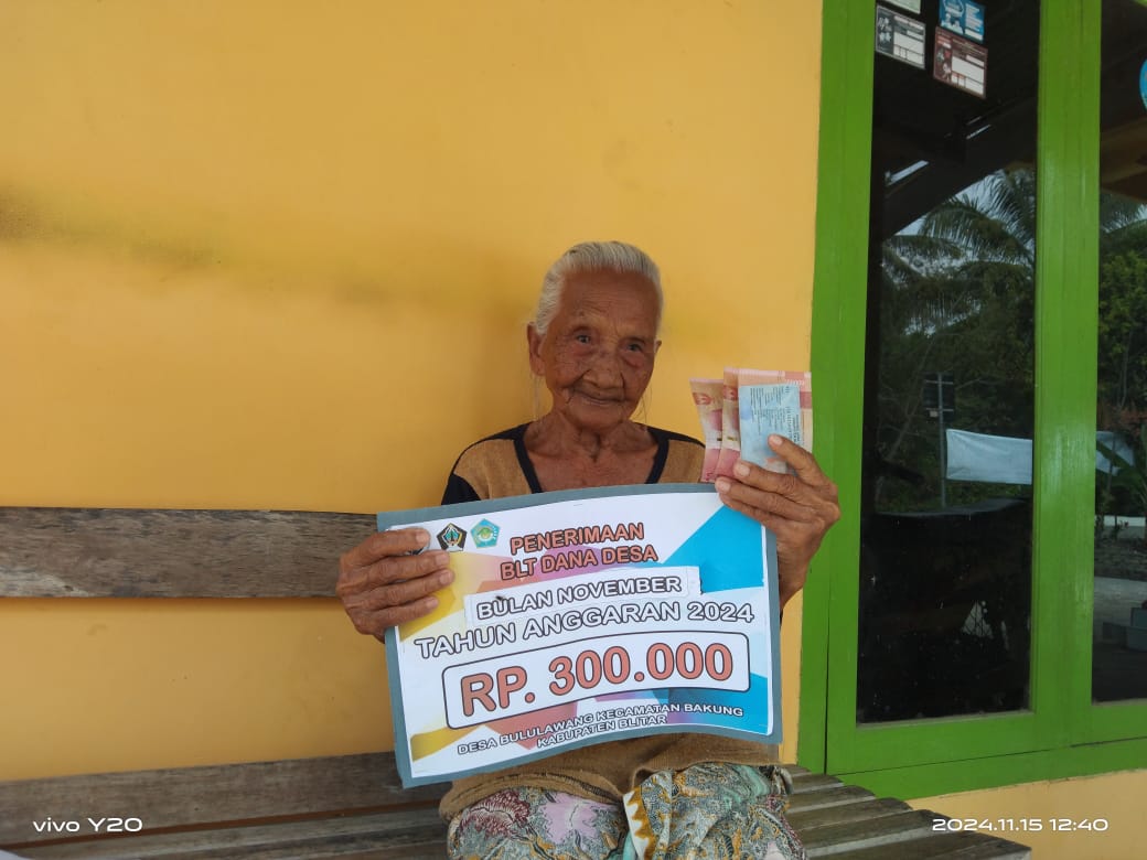 PENYALURAN BLT DD BULAN NOVEMBER 2024