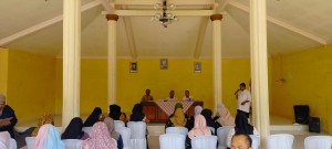 Sosialisasi Penyakit Tidak Menular di Balai Desa Bululawang, Bakung