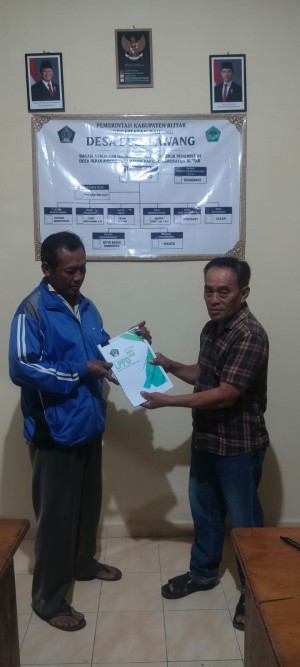 Musdes LPPD Akhir Masa Jabatan Kades Bululawang Bakung Blitar Berjalan Sukses, Sutikno dan Sunarmo A