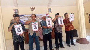 Panitia Pilkades Bululawang Gelar Pengundian dan Penetapan Nomor Urut Calon Kepala Desa Tahun 2026