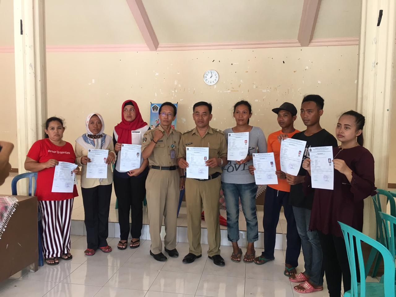 Kegiatan Jebol Dispendukcapil di Desa Bululawang