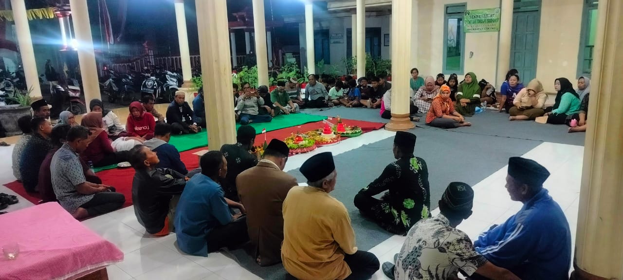 Malam Tirakatan HUT RI ke-80 Desa Bululawang, Wujud Syukur dan Kebersamaan